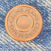 CELINE N782 086T 08TU Blue Cotton Vintage Union Wash Button Fly Denim Pants Bottoms 30 blueUsed