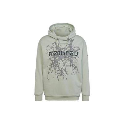adidas X And Wander Reflective Lightning Print Hoodie Unisex Hoodie Linen-Green HN6939