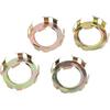 Replacement Trailer Spindle Nut Retainer, Metal Secure Fixation Wheel Spindle Nut Retainer, 4Pcs for EZ Lube Jam Nut 2 8K Dexter Axle, 6 191 6 190,