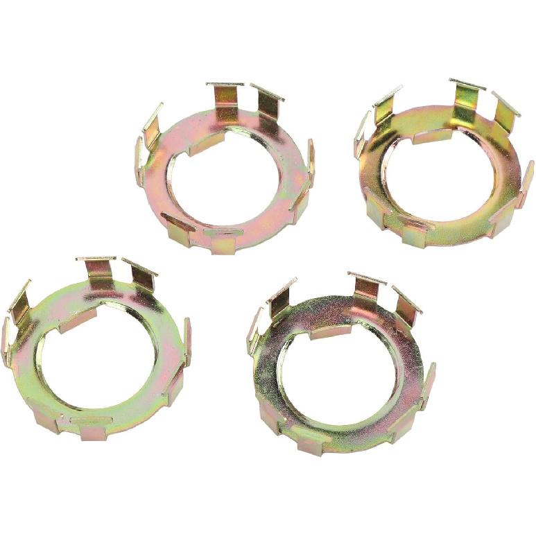 Replacement Trailer Spindle Nut Retainer, Metal Secure Fixation Wheel Spindle Nut Retainer, 4Pcs for EZ Lube Jam Nut 2 8K Dexter Axle, 6 191 6 190,