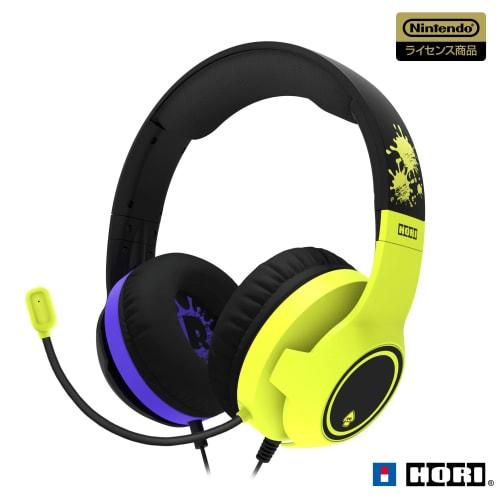 

[Лицензированный продукт Nintendo] Splatoon 3 Hori Gaming Headset Standard для Nintendo Switch [Также совместима с Lite и Organic EL]