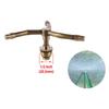 1/4" 1/2" Brass Garden Sprayer Nozzle 1/2/3/4 Hole Orchard Agriculture Irrigation Pesticide Spraying Sprinkler Head with Filter