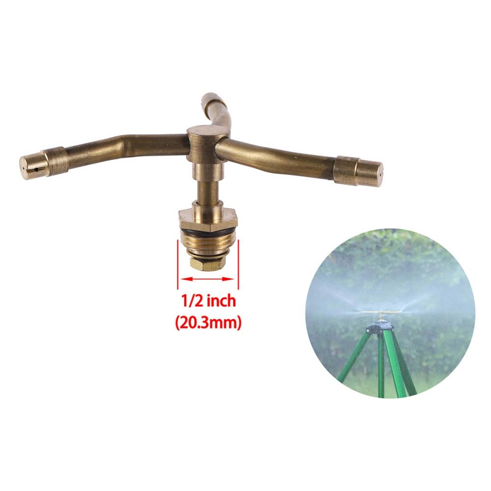1/4" 1/2" Brass Garden Sprayer Nozzle 1/2/3/4 Hole Orchard Agriculture Irrigation Pesticide Spraying Sprinkler Head with Filter