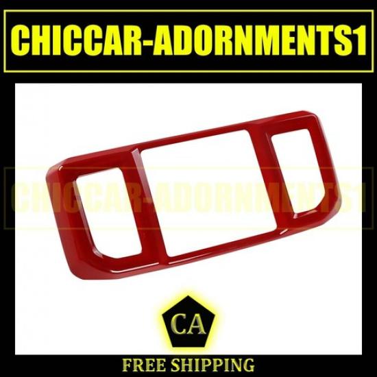 Rear Air Conditioner Vent Outlet Trim Cover Frame Decoration For Ford F150 2016+