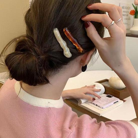 Side Bangs Clip Unique Tight Headwear Girls Hairpin Fixing Bangs Hairpin Makeup Tools Girls Hairpin Styling Tool