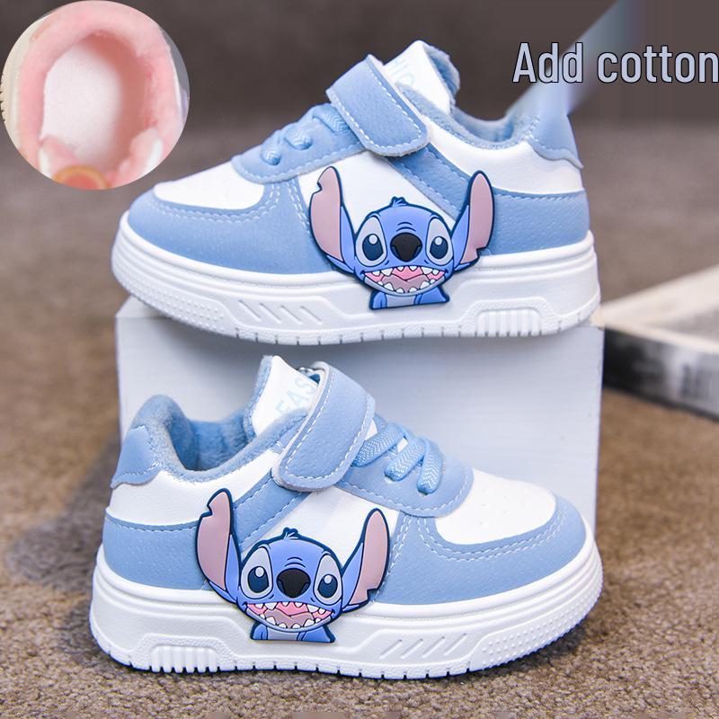 Pantofi de skate joasă pentru copii: Bumbac și Lână Confortabile, Design cu Desene Animate pentru Copii Mici și Copii.