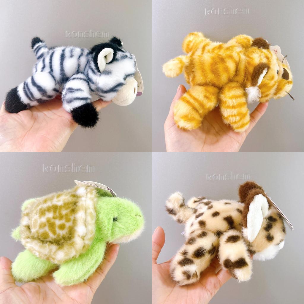Lion Turtle Snow Leopard Giraffe Zebra Magnet Refrigerator Sticker Plush Toy For Kids And Teens