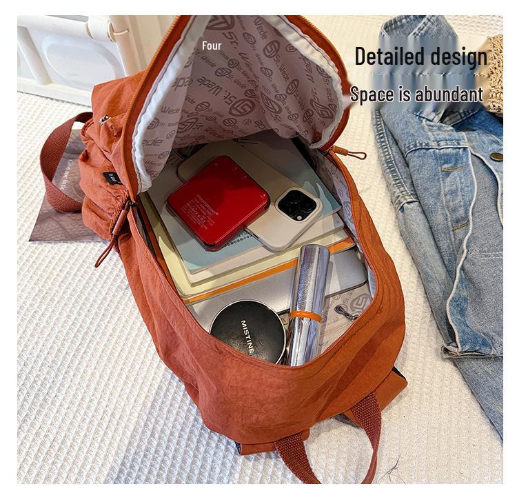 Studenten-Bergrucksack mit großem Fassungsvermögen - Lässig, Vielseitig, Bonbonfarben