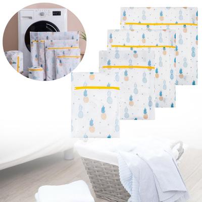 Roupas Estampa de Cacto Abacaxi Roupa Íntima Cuidados Saco de Lavar Sacos de Armazenamento para Sutiãs Bolsa para Máquina de Lavar