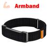 New Nylon Woven Biceps Band Armband for Google Fitbit Air Band Fitness Tracker Replacement Strap for Google Fitbit Air Straps