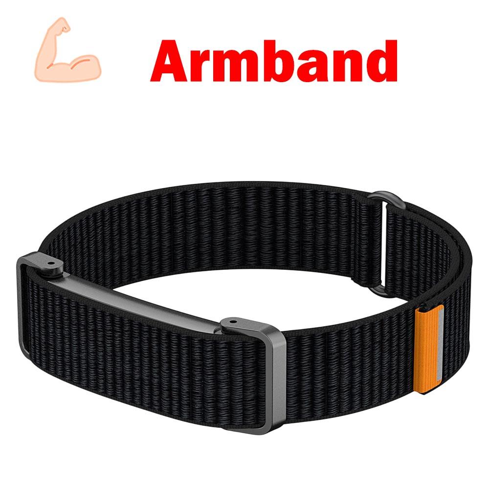New Nylon Woven Biceps Band Armband for Google Fitbit Air Band Fitness Tracker Replacement Strap for Google Fitbit Air Straps