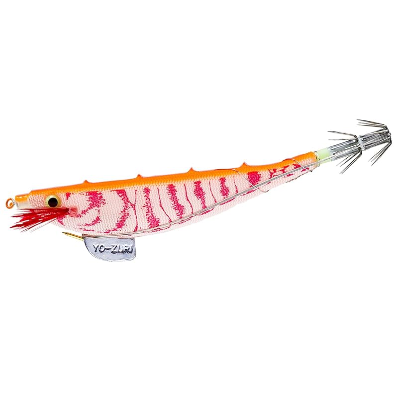 YO-ZURI Sutte: Ebisutsutte Mini 90mm Blue Luminous Orange Bait-Wrapped Squid Jig
