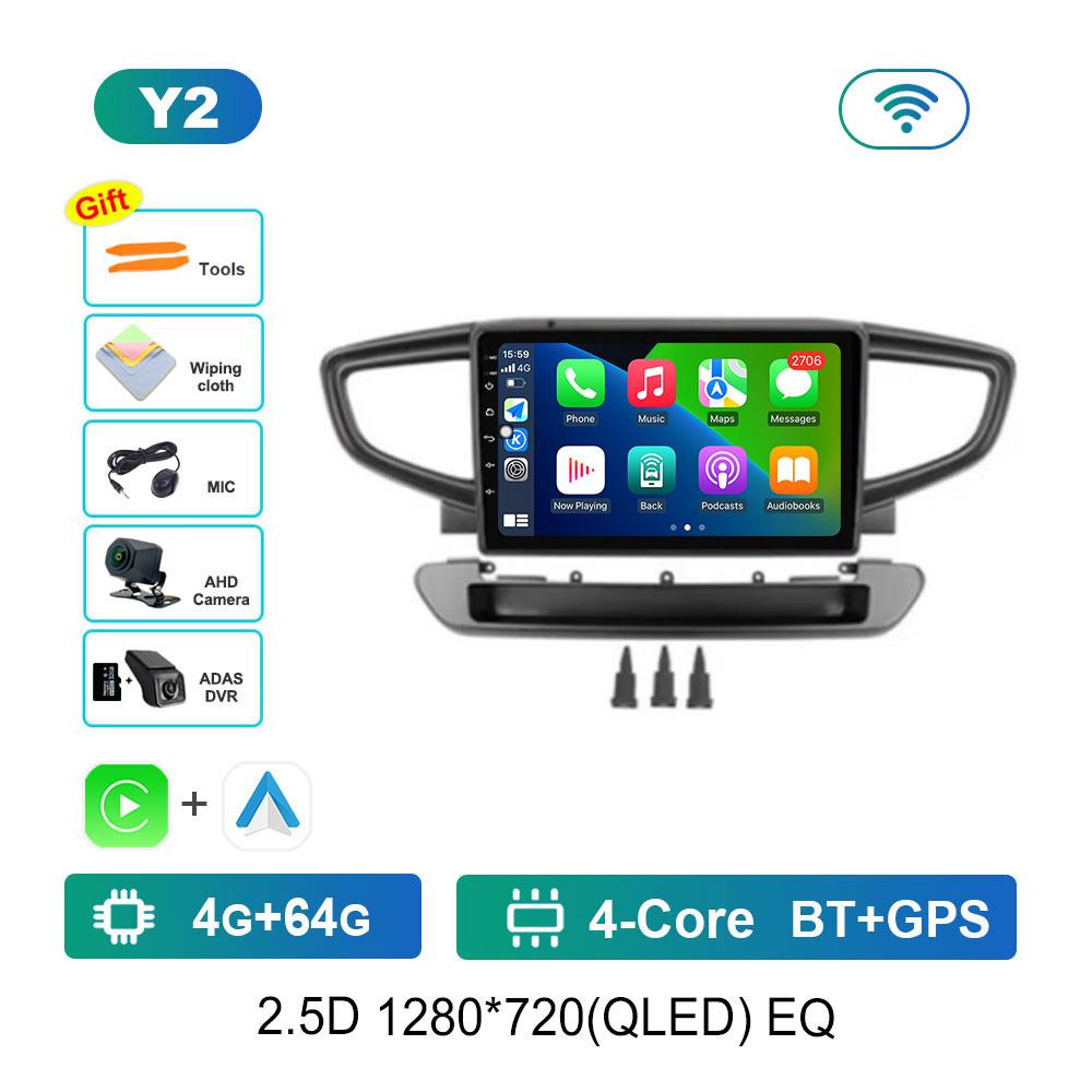for Hyundai Ioniq AE 2016 - 2025 Car Radio Multimedia Player Android 14 Intelligent System GPS Navi WiFi 4G Buletooth Head Unit