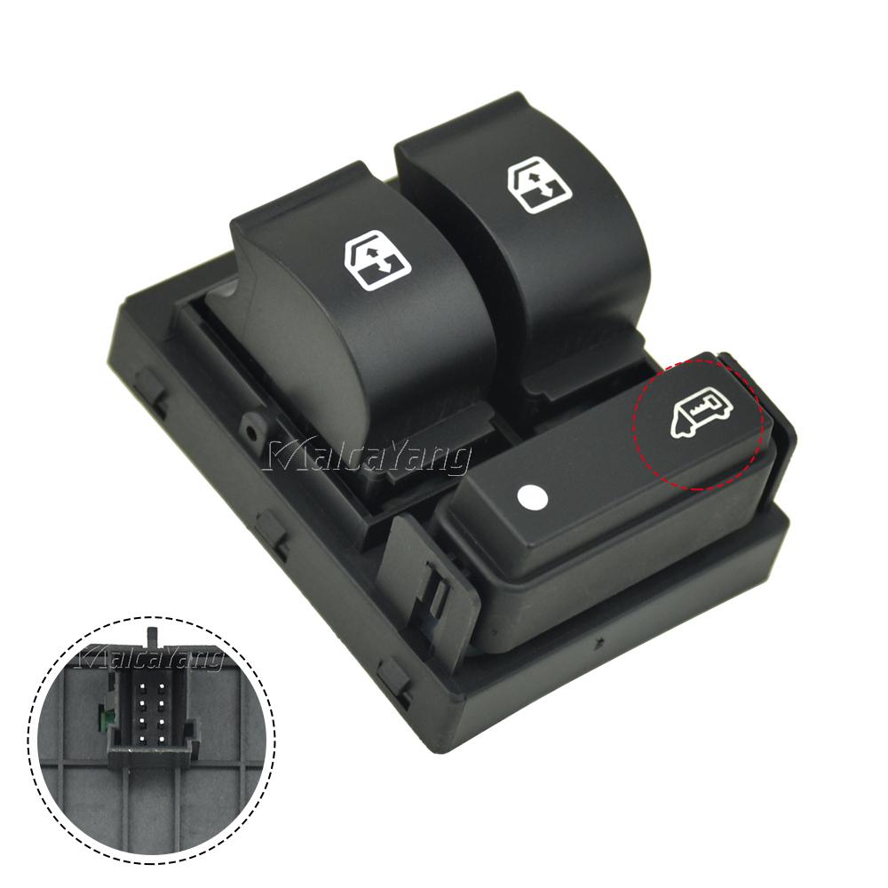 8 Pin Door Power Window Switch For Fiat Doblo Ducato Peugeot Boxer Citroen Relay Jumper Vauxhall Combo MK3 735487419 6490X9