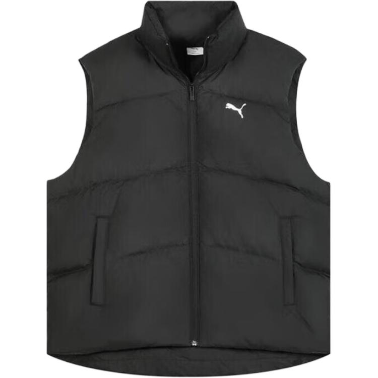 

New PUMA Relaxed Down Vest Unisex Black 692781-01 L