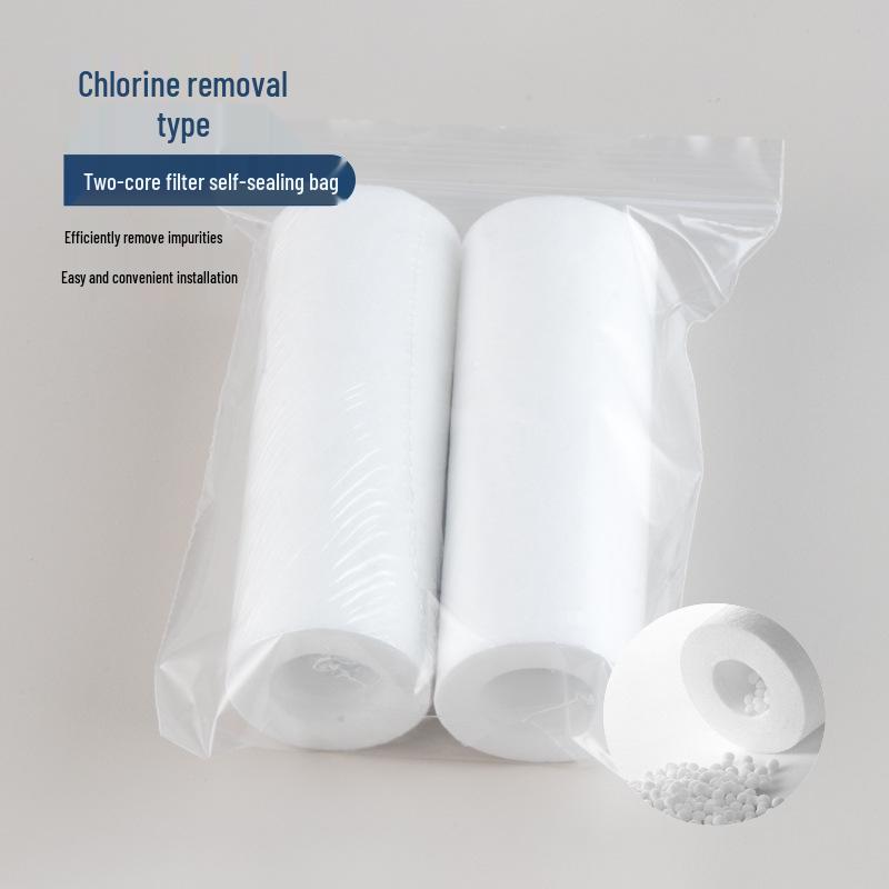 Replaceable Filter Shower & Faucet Head for Water Purification and Chlorine Removal