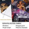 Hip Hop Legends Visual Celebration Bedding 1 Duvet Cover 2 Pillowcase Without Core Bedding Set Christmas Birthday Gift Soft And Comfortable