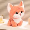 Bambola Volpe Carina con Coda Lunga Peluche Giocattolo Morbido Abbracciabile Volpe Cartone Animato Regalo Perfetto Regalo di Natale