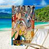 Custom Name Beach Towel Asterix Friends Beach Towel, Soft Microfiber, Gift for Her/Him, Birthday, for Pool, Beach, Travel, Fan Gifts