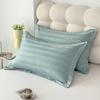 60s Long staple cotton pillow cover satin jacquard pillow case for home hotel Embroidered silky pillowcase for sleeping pillows