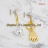 French Minimalist Teardrop U-Shaped Earrings - Runway Style