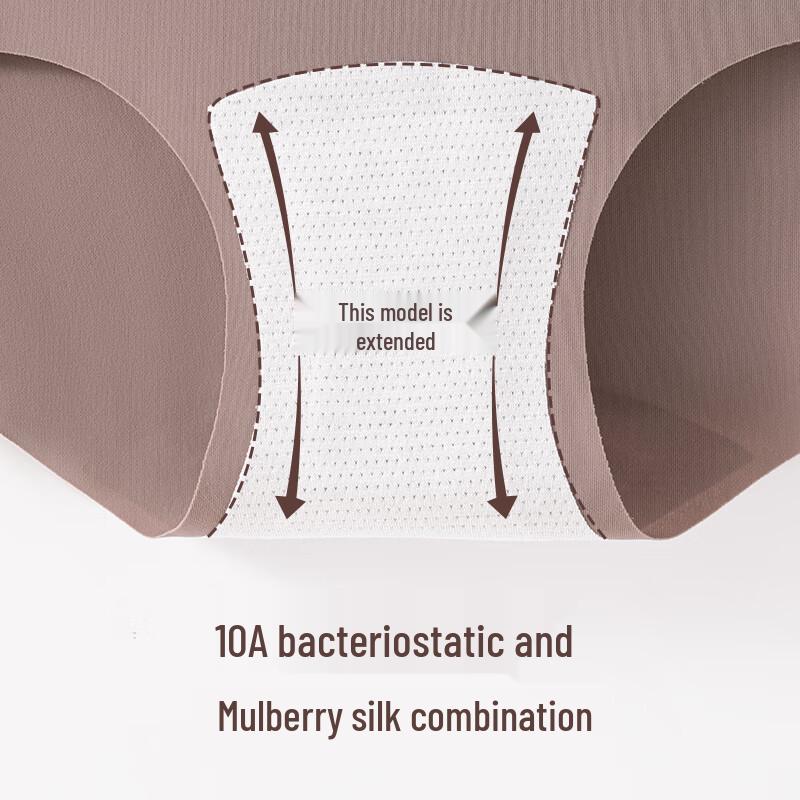 Women's Modal Ice Silk Seamless Sports Briefs