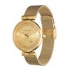 Authorized Retailer OLIVIA BURTON Women's Watch Ob24000096 Signature 36mm Minimalist B T-Bar Light Gold & Gold Mesh