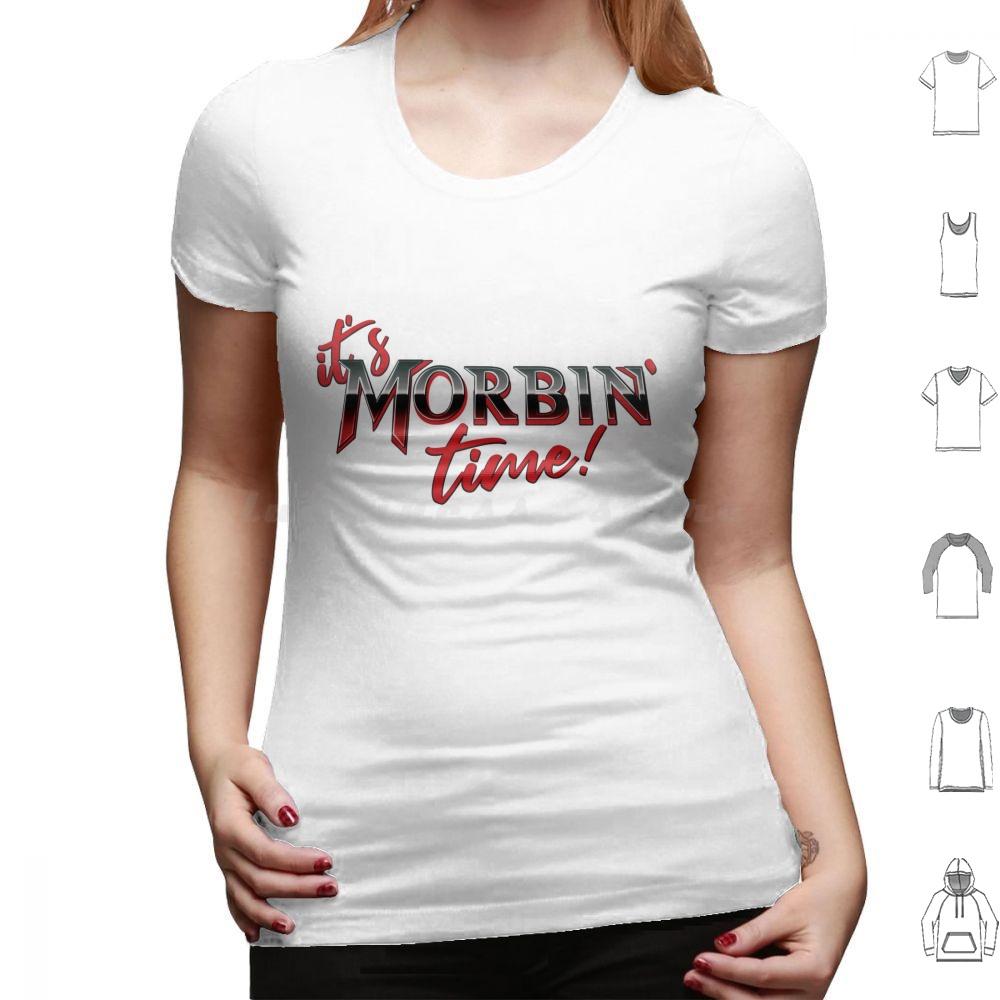 „It’s Morbin Time V1“ T-Shirt, Größe 6XL, Baumwolle, cooles T-Shirt, Meme-Film, Morbin, Morb, Vampir, Superheld, Morbius, Internet