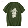 Mappa Sarda Word Art Sardegna Italia Souvenir Maglietta Felpa 101261 manica lunga o corta vintage Lavata streetwear Comoda