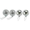 Stylish Ball Ornaments for Christmas Tree Decor 4PCS 10cm for Party