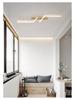 Modern Linear Ceiling Light for Hallways and Cloakrooms