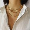 New Retro European Multi-Layer Clavicle Chain Necklace for Women