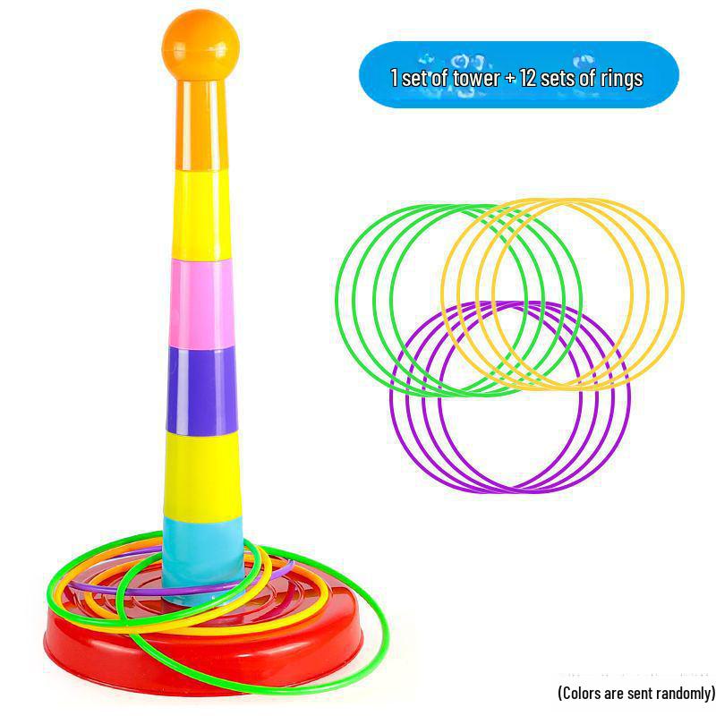 

Детская интерактивная игра «Бросание кольца»: Пластиковая игрушка-кольцо для родителей и детей, для уличного и ночного рынка