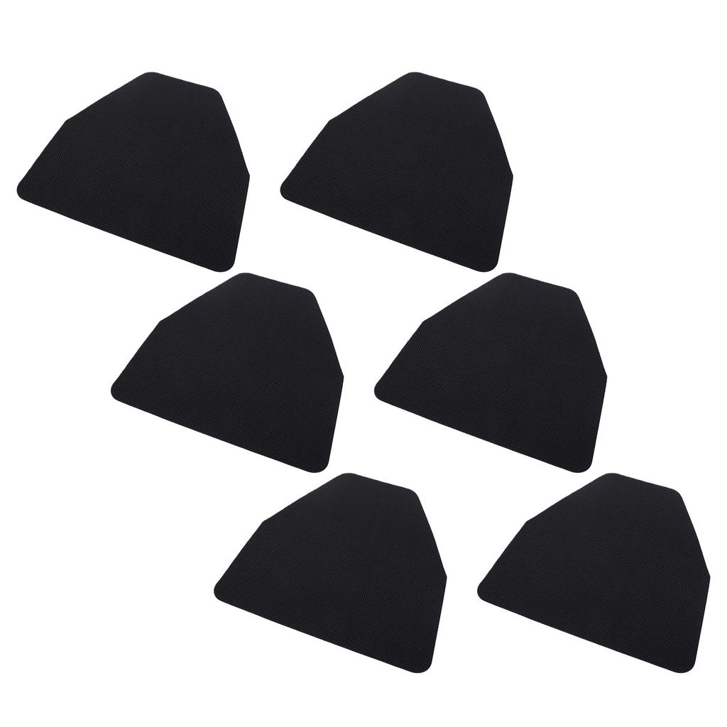 6pcs Non Slip Urinal Floor Mats Odor Control Reusable Water Absorption Urinal Pads for Men Commercial Toilet
