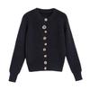 TonLion Women's Casual Button-Front Knit Cardigan