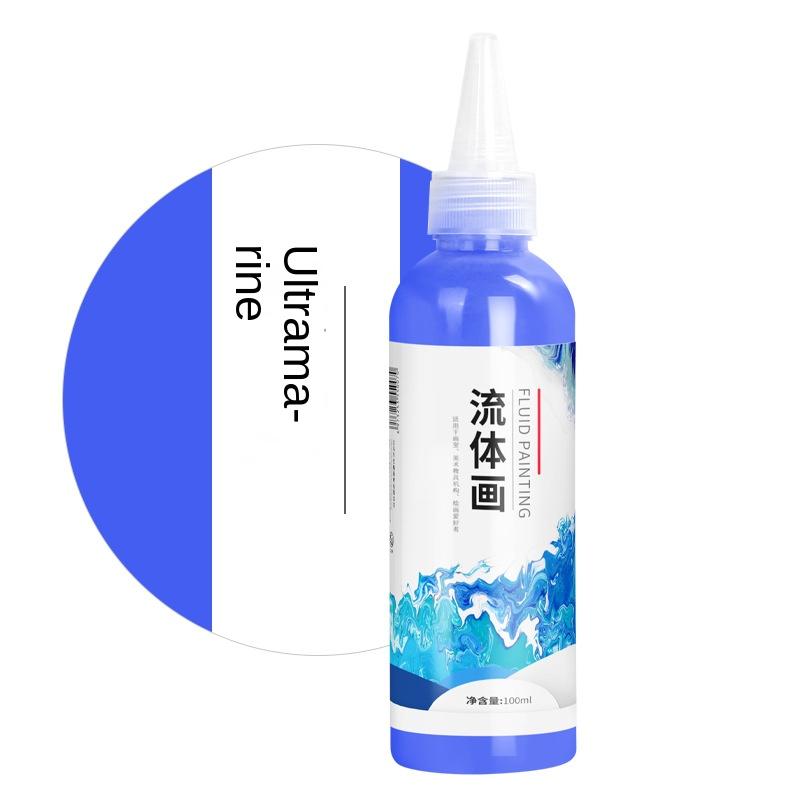 New DIY Paint Fluid Animal Bear Rabbit Lucky Dragon White Hand Painted Home Decoration Doll Toy Statue Deposit Can Handmade Gift