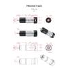 36GP-555 Planetary Gear Reduction Motor with Hall Effect Sensor And Encoder, 12V-24V All-Metal Gear Motor, High Torque DC Motor