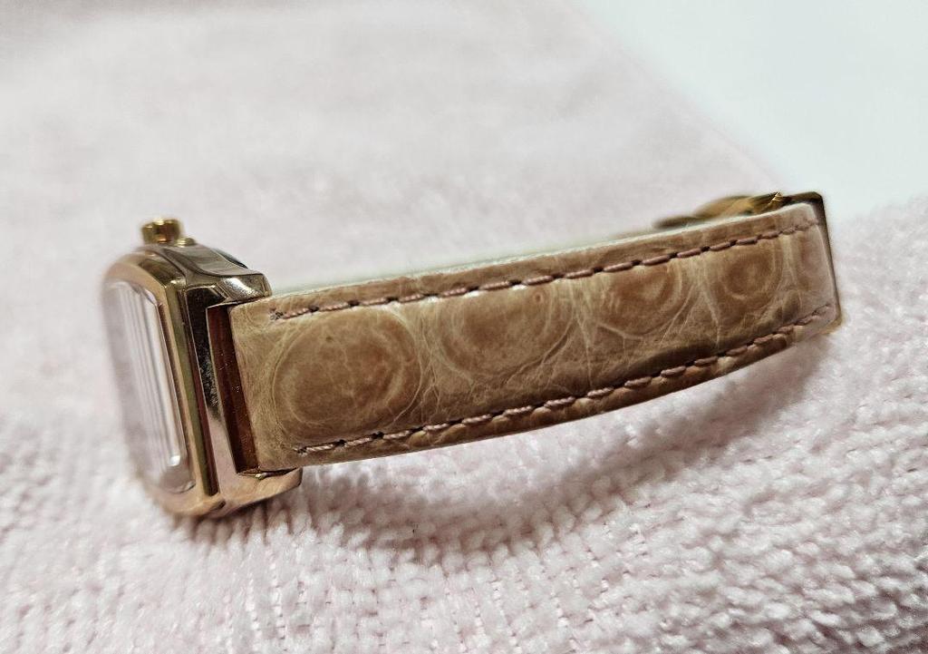 [USED] Junk SEIKO Solar Watch for Women, Gold Tonneau Shape