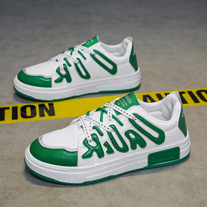 

Board shoes 2025 new trend fashion casual shoes student versatile platform heightening sports shoes non-slip waterproof men s shoes 39