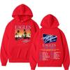American Rock Bands Tour Print Hoodie Autumn Winter Hoodie for Unisex Hip Hop Pullovers Unisex Hoody Women Sweatshirts y2k Clothing
