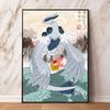 Japan Anime Pokemon Gyarados Classic Character Canvas Poster High Definition Images Home Living Room Wall Aesthetic Decorative