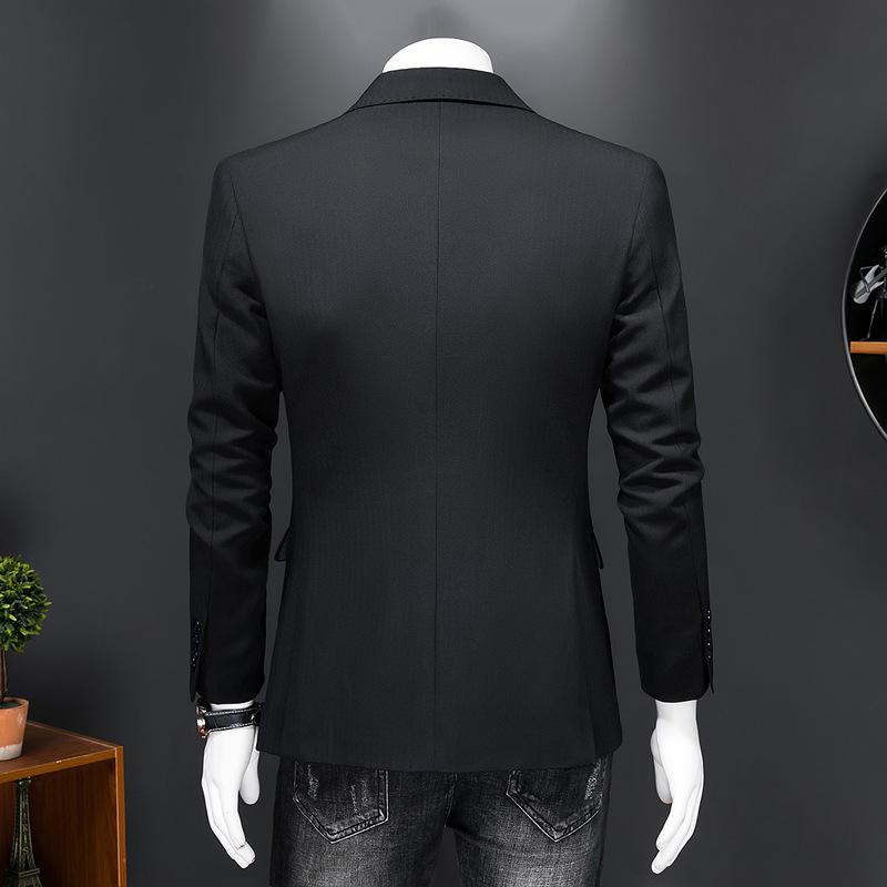 Men's Plus Size Korean Style Slim Fit Business Casual Blazer