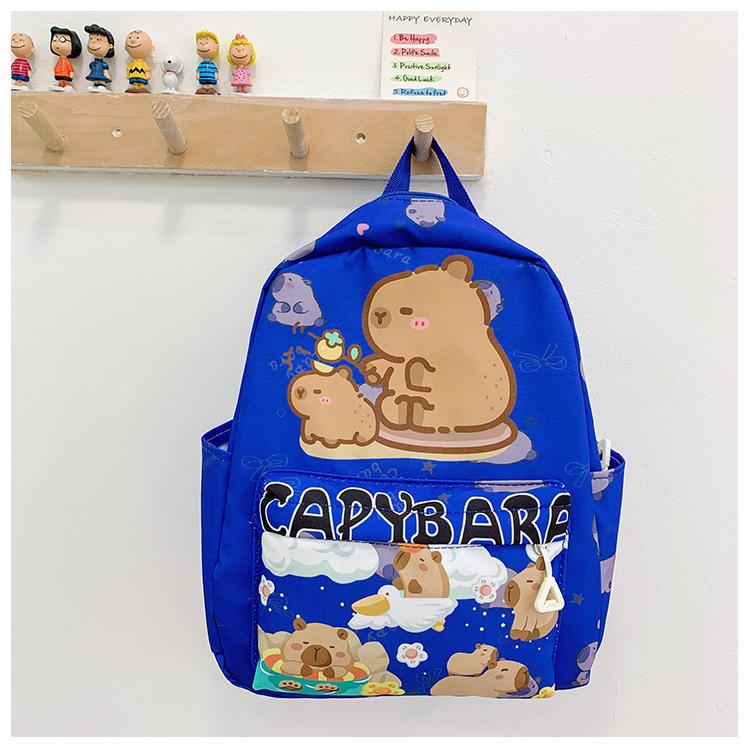 

School BagsNew children s s, boys and girls, cute cartoon backpacks, outdoor leisure and versatile trends королівський синій колір