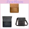 Retro Leather Mens Crossbody Bag With Polyester Lining For Office And Casual Use