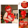 2024 Dragon Year Lucky Mascot Plush Doll Red 20cm 26cm 32cm 38cm 48cm 60cm