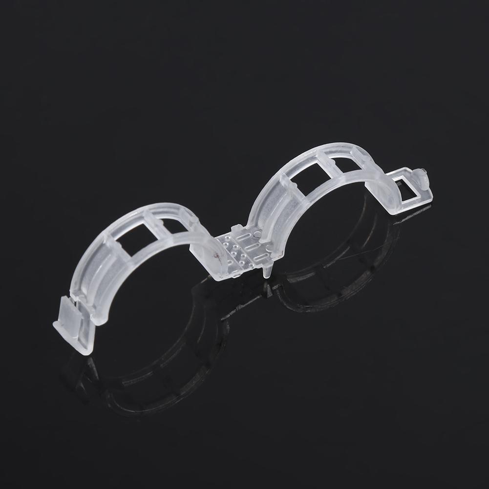 Vegetarische Gartenpflanze zur Unterstützung von Pflanzenclip/Kunststoff-Bindedraht-Zweigrankenclip/Klammer 100 Stück