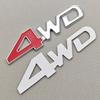 3D Metal Car Logo 4WD Sticker Trunk Badge Fender Side Emblem For JEEP Toyota Frod Chevrolet Honda Universal Accessories Wq1