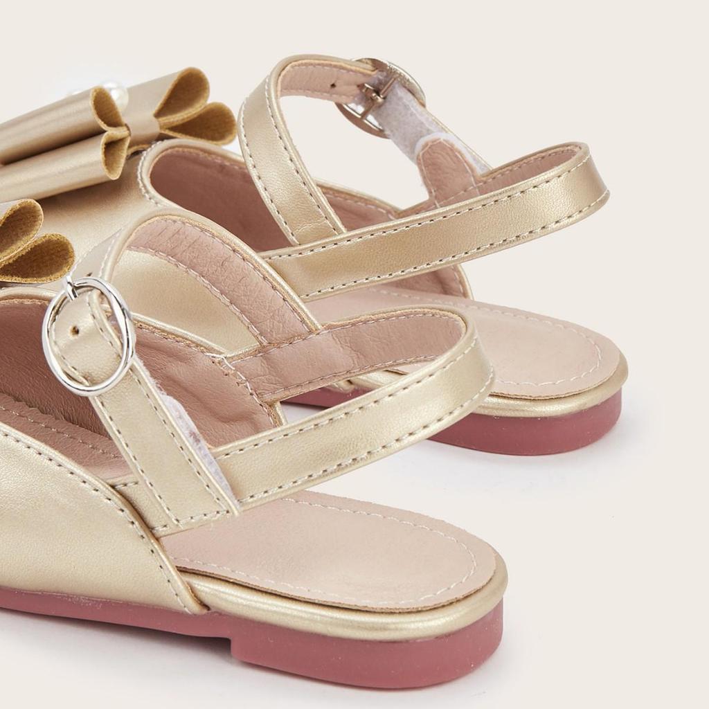 Frühling 2026 Kleinkind Mädchen Flache Rückenlosen Schleife Schuhe - Vielseitig & Modisch Prinzessinnen Stil