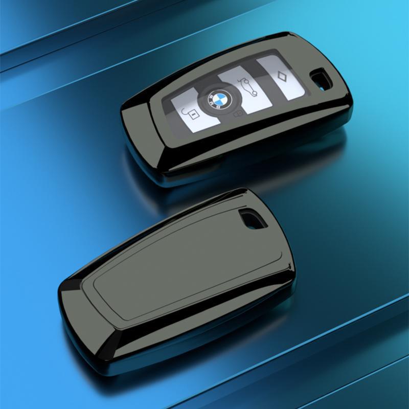 Kompatible BMW Schlüsseletui für X3, X4, 1er, 3er, 5er & 7er Serie - Dekorative Schlüsselschale & Kette