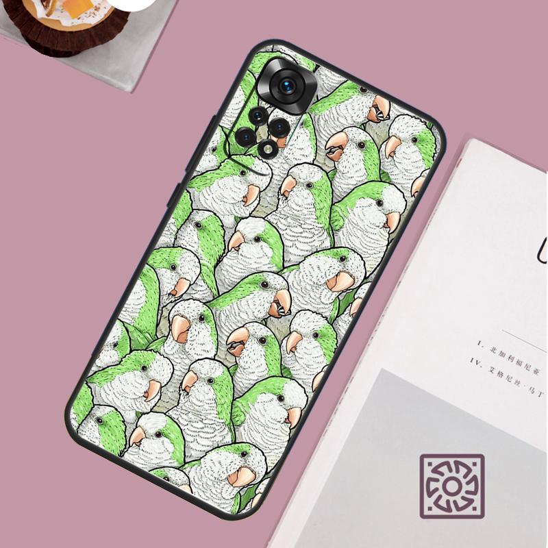 Colorful Parrots Case For Xiaomi Redmi Note 14 13 12 11 10 15 Pro Plus Redmi 15 13 13C 10C 12C 14C 15C Cover